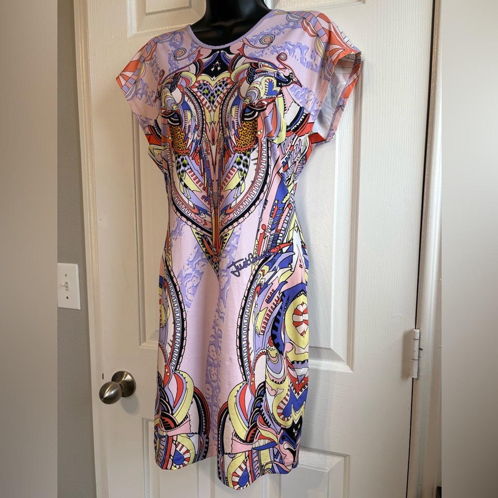 Roberto Cavalli Just Cavalli Multiprint Dress